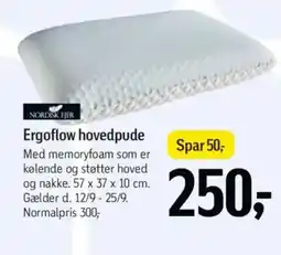 Føtex Ergoflow hovedpude tilbud
