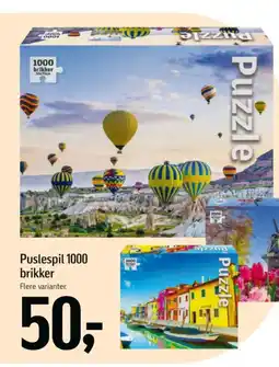 Føtex Puslespil 1000 brikker tilbud