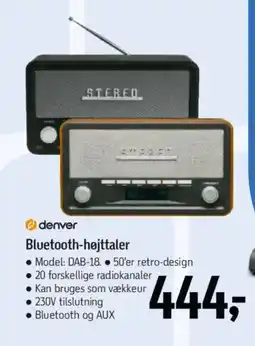 Føtex Bluetooth-højttaler tilbud