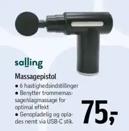 Føtex Salling Massagepistol tilbud