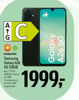 Føtex SAMSUNG Galaxy A26 5G 128GB tilbud