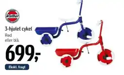 Føtex 3-hjulet cykel tilbud