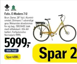 Føtex SCO F.eks. E-Modern 7-U tilbud