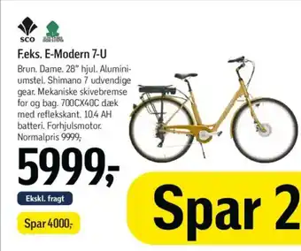 Føtex SCO F.eks. E-Modern 7-U tilbud