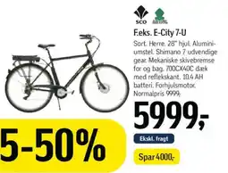 Føtex SCO F.eks. E-City 7-U tilbud