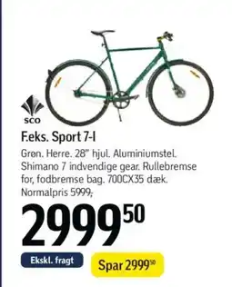 Føtex SCO F.eks. Sport 7-I tilbud