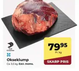 Dagrofa Food Service Okseklump tilbud