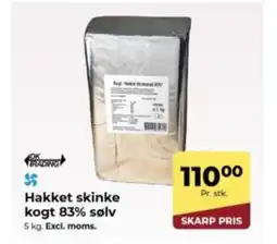 Dagrofa Food Service Hakket skinke kogt 83% sølv tilbud