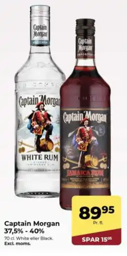 Dagrofa Food Service Captain Morgan 37,5%-40% tilbud