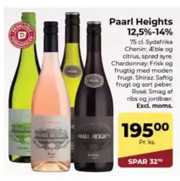 Dagrofa Food Service Paarl Heights 12,5%-14% tilbud