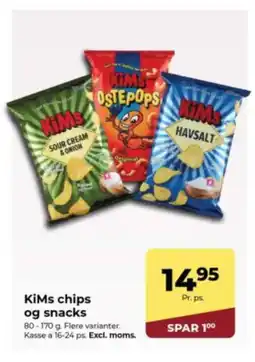 Dagrofa Food Service Kims chips tilbud