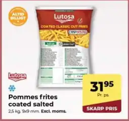 Dagrofa Food Service Pommes frites coated salted tilbud