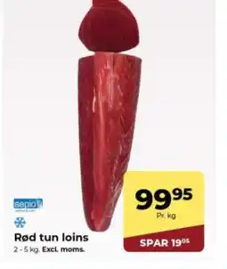 Dagrofa Food Service Rød tun loins tilbud