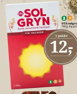 Dagli'Brugsen OTA solgryn tilbud
