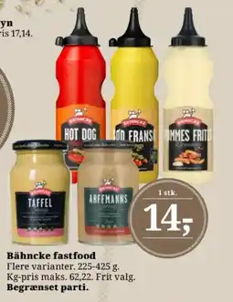 Dagli'Brugsen Bähncke fastfood tilbud
