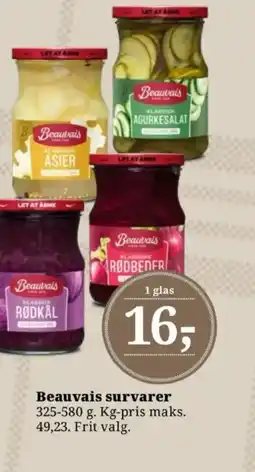 Dagli'Brugsen Beauvais survarer tilbud