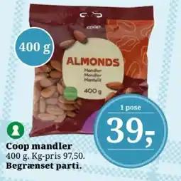 Dagli'Brugsen Coop mandler tilbud