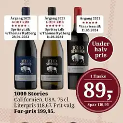 Dagli'Brugsen 1000 Stories tilbud