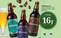 Dagli'Brugsen Willemoes øl tilbud
