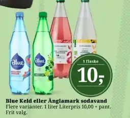 Dagli'Brugsen Blue Keld eller Änglamark sodavand tilbud