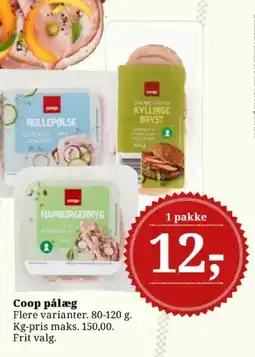 Dagli'Brugsen Coop pålæg tilbud