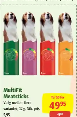 Maxi Zoo MultiFit Meatsticks tilbud