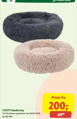 Maxi Zoo Fluffy hundeseng tilbud