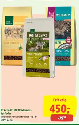 Maxi Zoo REAL NATURE Wilderness tørfoder tilbud