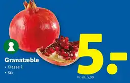 Lidl Granatæble tilbud