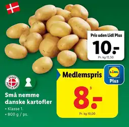 Lidl Små nemme danske kartofler tilbud