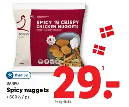 Lidl DANPO Spicy nuggets tilbud