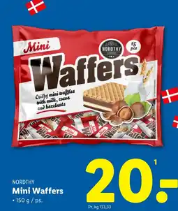 Lidl NORDTHY Mini Waffers tilbud