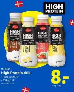 Lidl MILBONA High in Protein tilbud