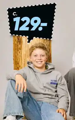 Bilka Sweatshirt til dreng, DKK 129 tilbud