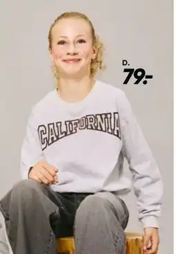 Bilka Sweatshirt til pige, DKK 79 tilbud