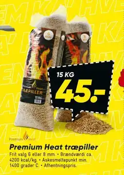 Bilka Premium Heat træpiller, DKK 45 tilbud