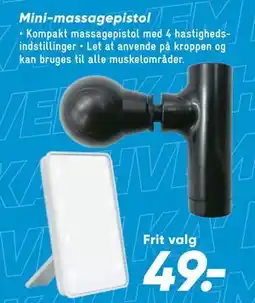 Bilka Mini-massagepistol, DKK 49 tilbud