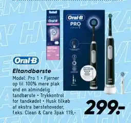 Bilka Eltandbørste, DKK 299 tilbud