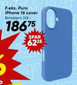 Bilka Puro iPhone 16 cover, DKK 186.75 tilbud