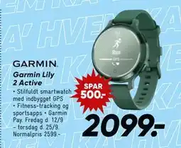 Bilka Garmin Lily 2 Active, DKK 2099 tilbud