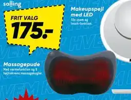 Bilka Massagepude, DKK 175 tilbud