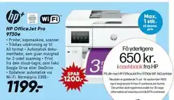 Bilka HP OfficeJet Pro 9730e, DKK 1199 tilbud