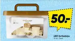 Bilka LED fyrfadslys, DKK 50 tilbud