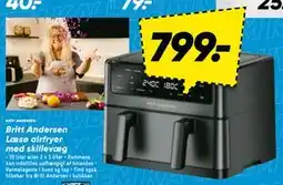 Bilka Britt Andersen Læsø airfryer med skillevæg, DKK 799 tilbud