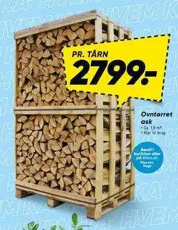 Bilka Ovntørret ask, DKK 2799 tilbud
