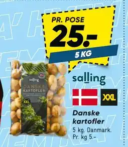 Bilka Danske kartofler, DKK 25 tilbud