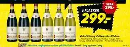 Bilka Vidal Fleury Côtes-du-Rhône, DKK 299 tilbud