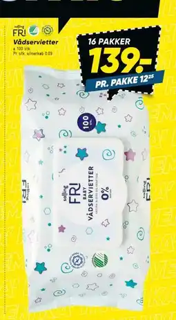 Bilka Vådservietter, DKK 139 tilbud