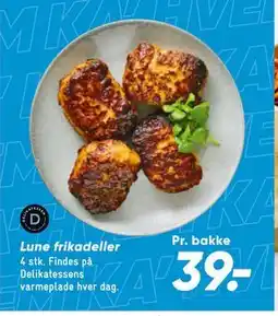 Bilka Lune frikadeller, DKK 39 tilbud
