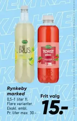 Bilka Rynkeby marked, DKK 15 tilbud